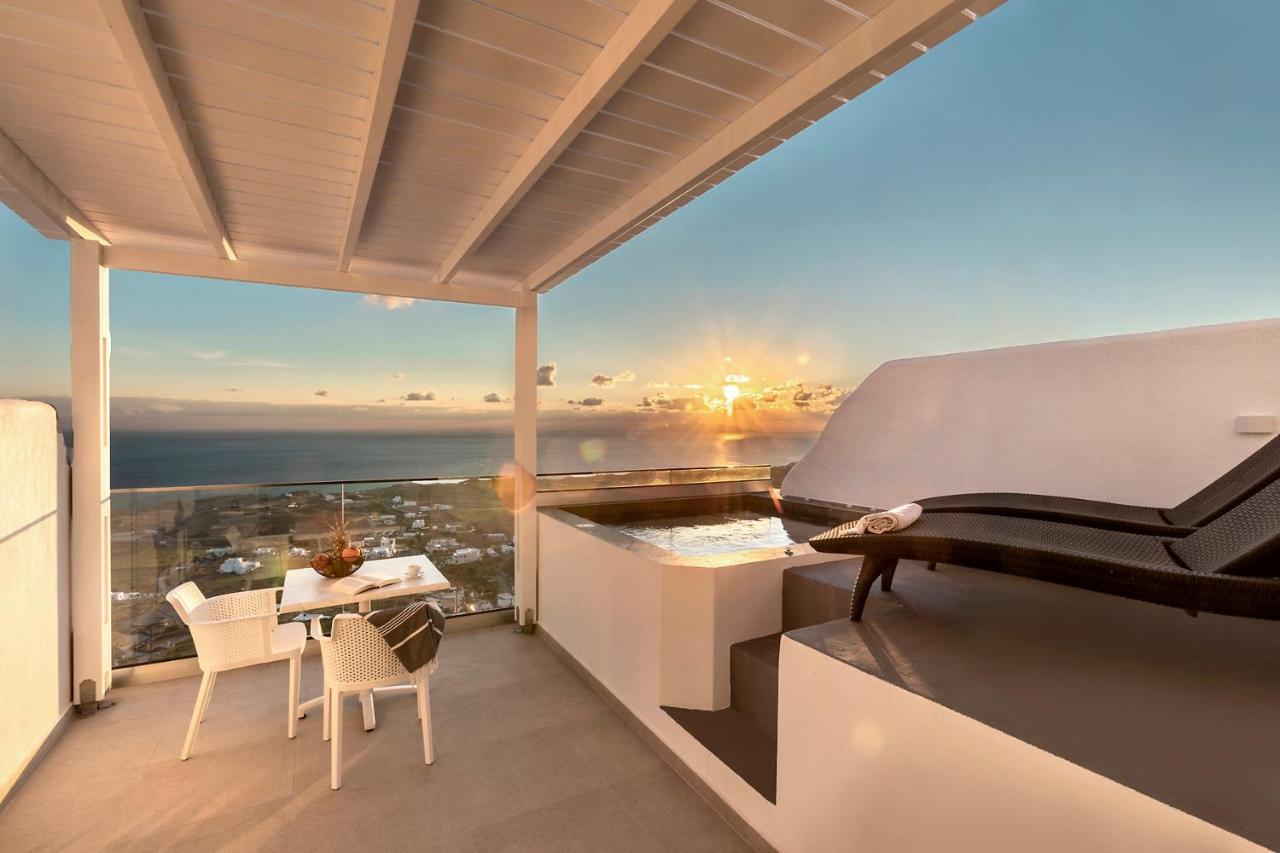 La Estrella 4 Suites With Sea View & 4 Prive Hot Tub Vourvoúlos Exterior foto