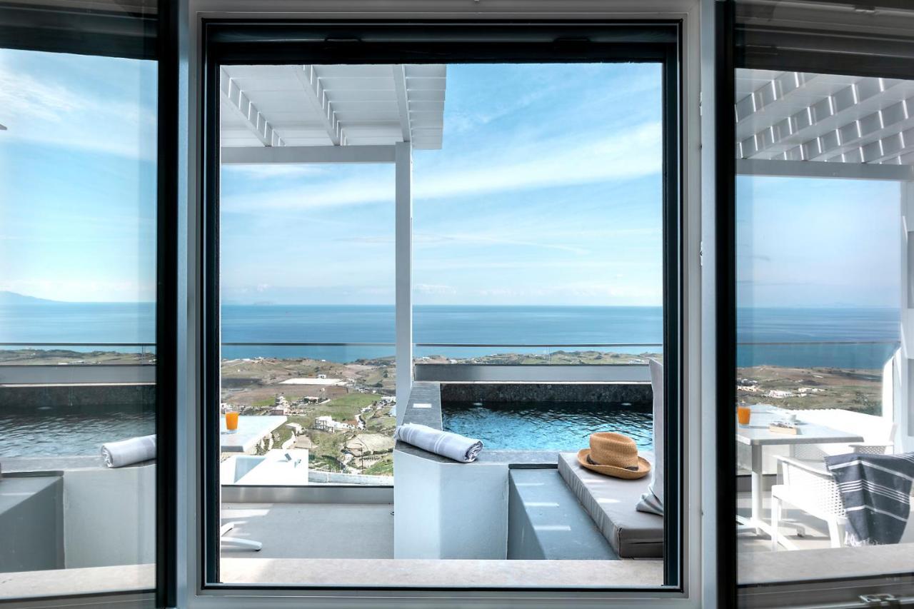 La Estrella 4 Suites With Sea View & 4 Prive Hot Tub Vourvoúlos Exterior foto